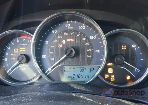 2014 Toyota Corolla Le из США, поврежденный, VIN 5YFBURHE3EP065035